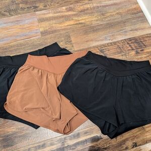 Aerie Black Athletic Shorts